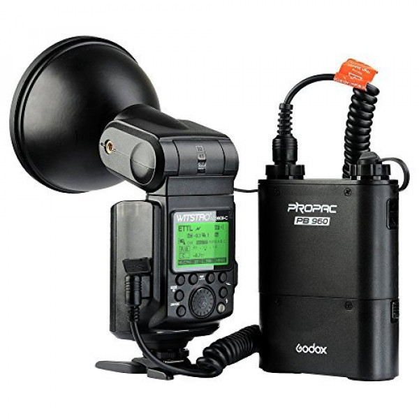 Godox ad360ii-c 360 W GN80 Flash Speedlite mit PB960 Akku schwarz Kit für Canon-34